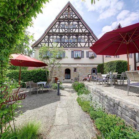 Landgasthof Am Koenigsweg Ohmden Buitenkant foto