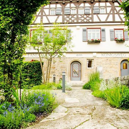 Landgasthof Am Koenigsweg Ohmden Buitenkant foto