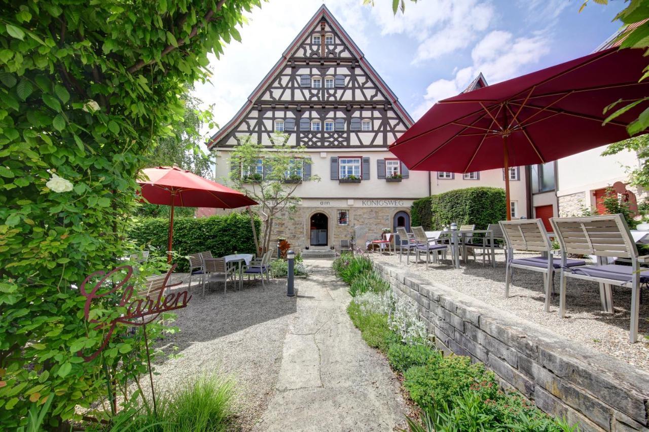 Landgasthof Am Koenigsweg Ohmden Buitenkant foto