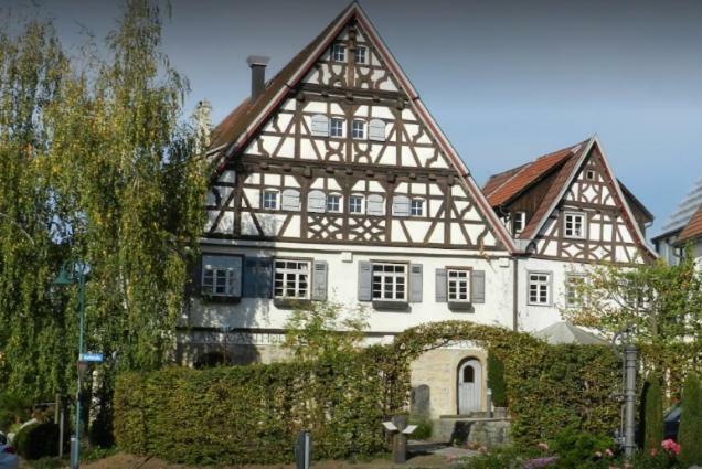 Landgasthof Am Koenigsweg Ohmden Buitenkant foto