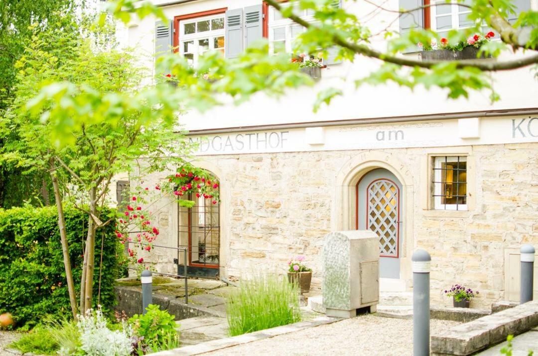 Landgasthof Am Koenigsweg Ohmden Buitenkant foto